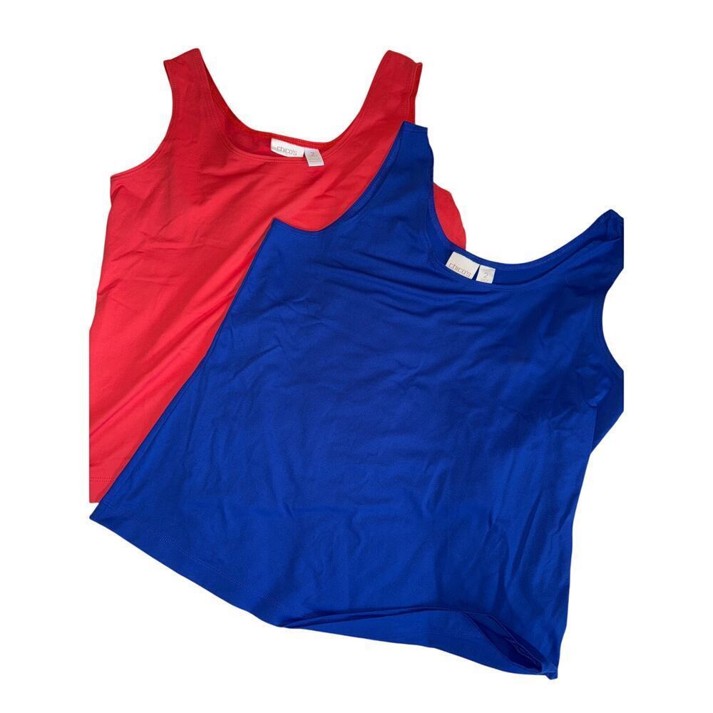 CHICOS size 2/Medium Set of tank tops